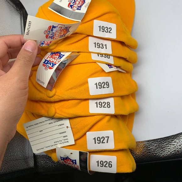 Vintage Kansas City Chiefs NFL Logo 7 Hat Snapback Cap New Men - Picture 7 of 8